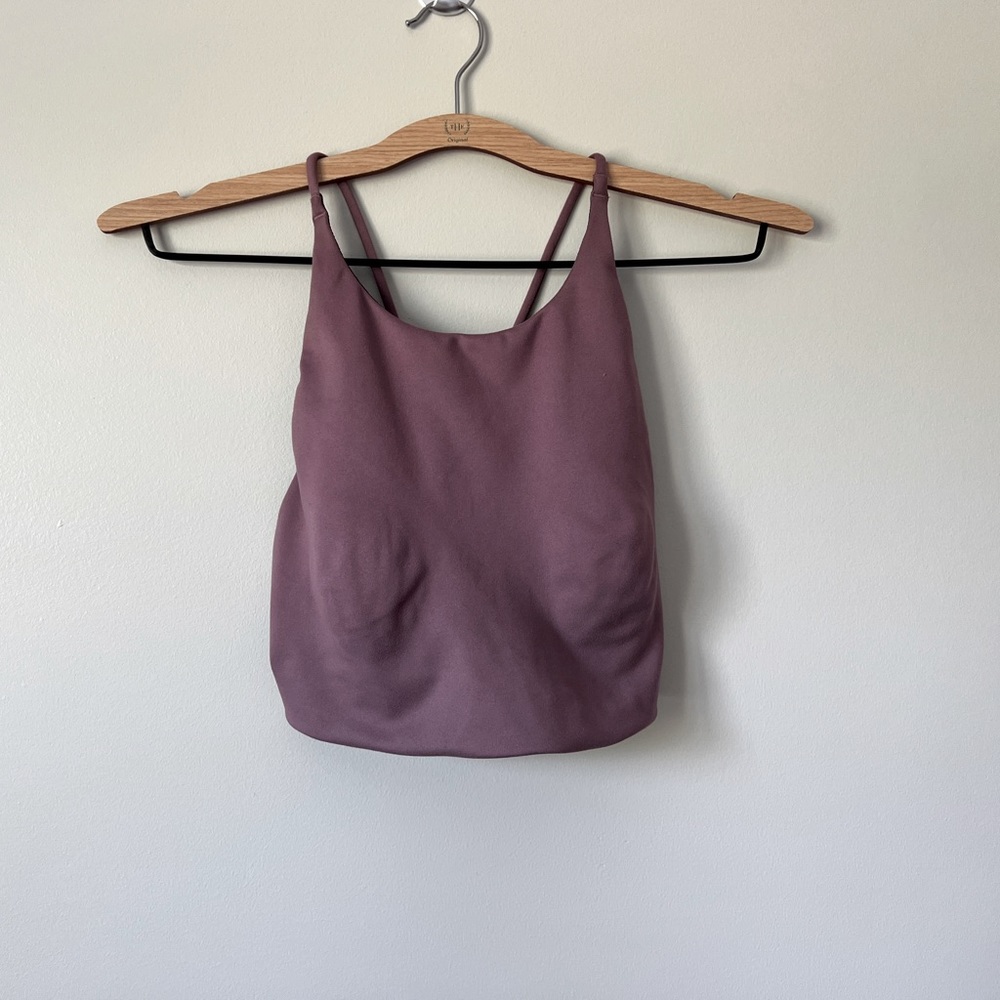 Victoria's Secret Bralette Purple Color Criss Cross Back Size Small